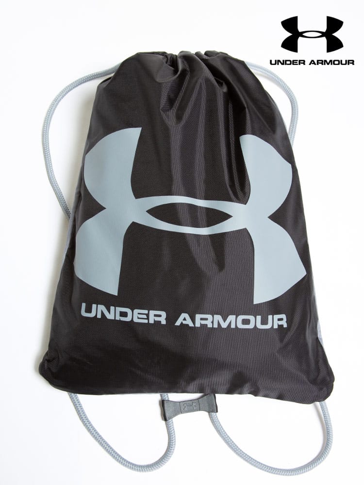大きいサイズ メンズ UNDER ARMOUR (アンダーアーマー) ロゴプリント ナップサック OZSEE SACKPACK