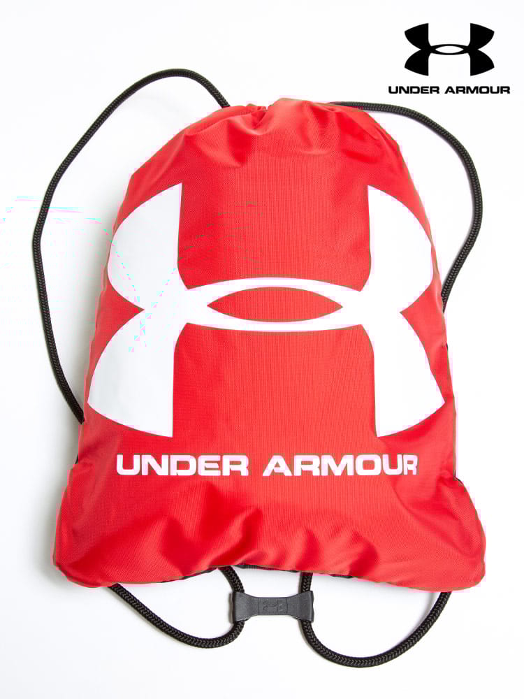 大きいサイズ メンズ UNDER ARMOUR (アンダーアーマー) ロゴプリント ナップサック OZSEE SACKPACK