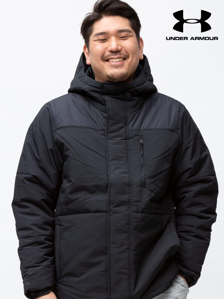 大きいサイズ メンズ UNDER ARMOUR (アンダーアーマー) 日本規格 LOOSE STORM1 フード フルジ | 大きいサイズ の服【サカゼン公式通販】