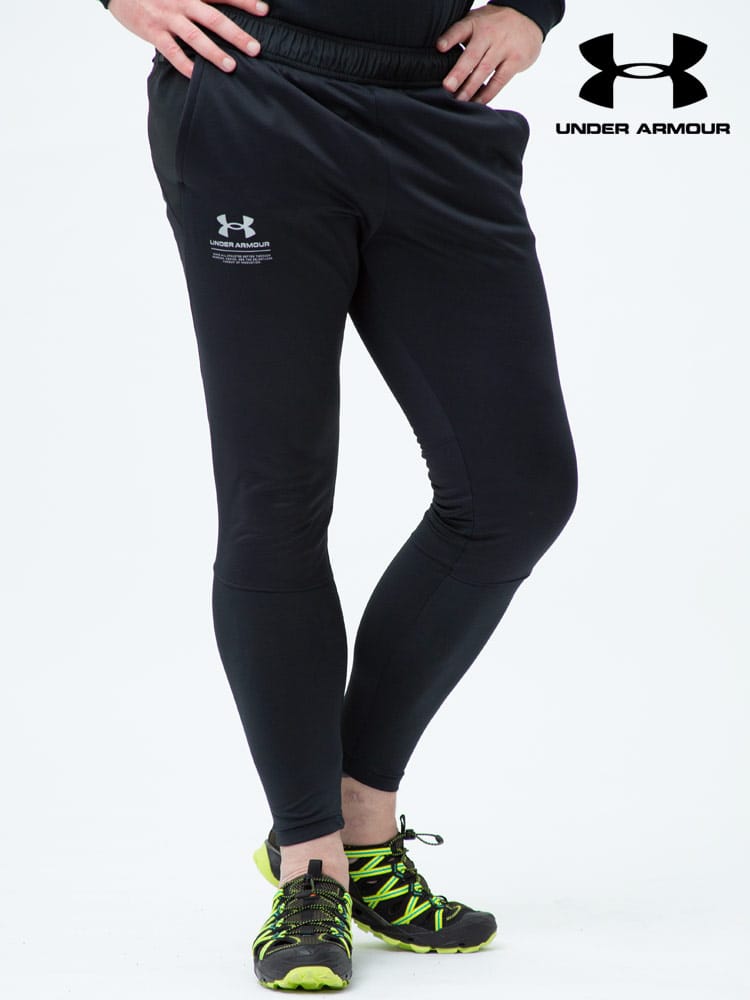 大きいサイズ メンズ UNDER ARMOUR (アンダーアーマー) 日本規格 LOOSE 裏フリース ロゴ ロングパンツ ARMOUR FLEECE MAX JOGGERS