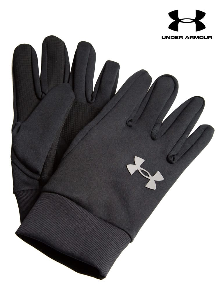 大きいサイズ メンズ UNDER ARMOUR (アンダーアーマー) 日本規格 裏起毛 撥水 タッチパネル対応 ストーム 手袋