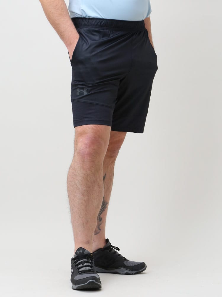 大きいサイズ メンズ UNDER ARMOUR (アンダーアーマー) 日本規格 LOOSE ワンポイント ショートパンツ Iso-Chill Short