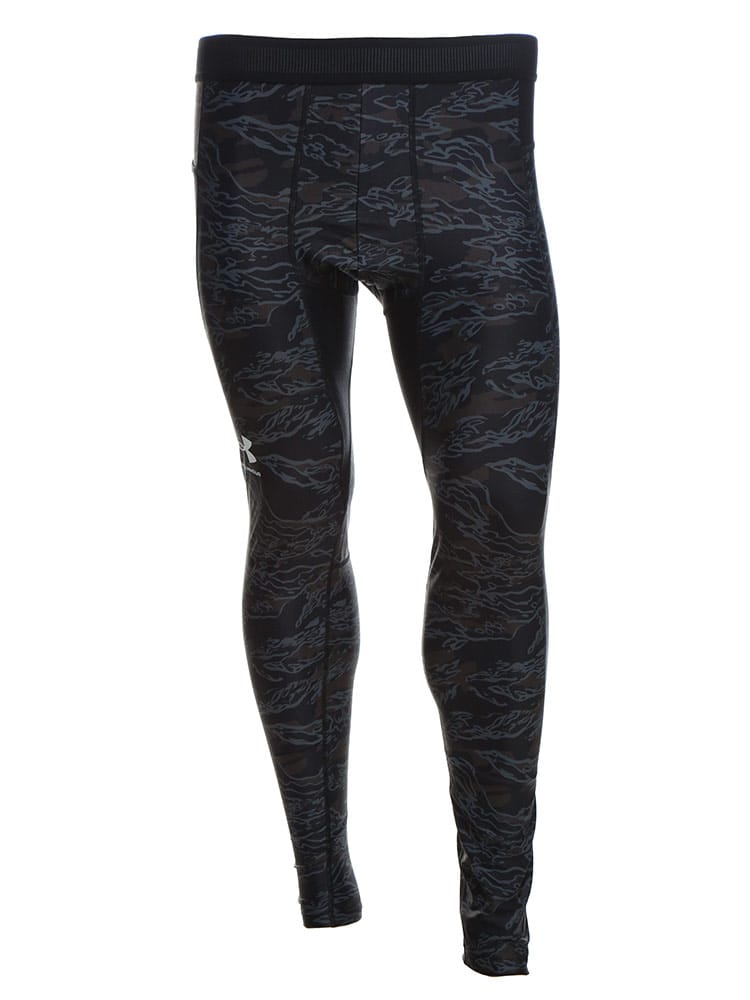 大きいサイズ メンズ UNDER ARMOUR (アンダーアーマー) 日本規格 heatgear COMPRESSION 総柄 タイツ Iso-Chill Legging Noavelty アンダーウェアの為返品不可