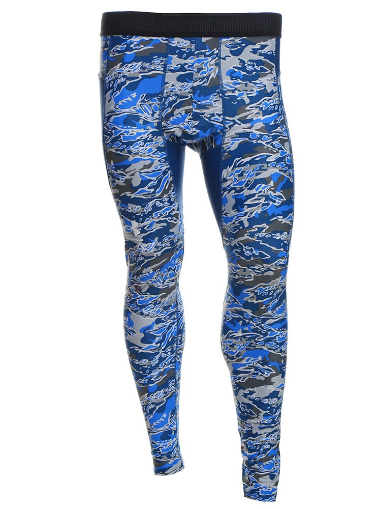 大きいサイズ メンズ UNDER ARMOUR (アンダーアーマー) 日本規格 heatgear COMPRESSION 総柄 タイツ Iso-Chill Legging Noavelty アンダーウェアの為返品不可