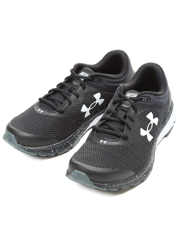 大きいサイズ メンズ UNDER ARMOUR (アンダーアーマー) メッシュアッパー ローカットスニーカー Charged Escape 3 BL WIDE