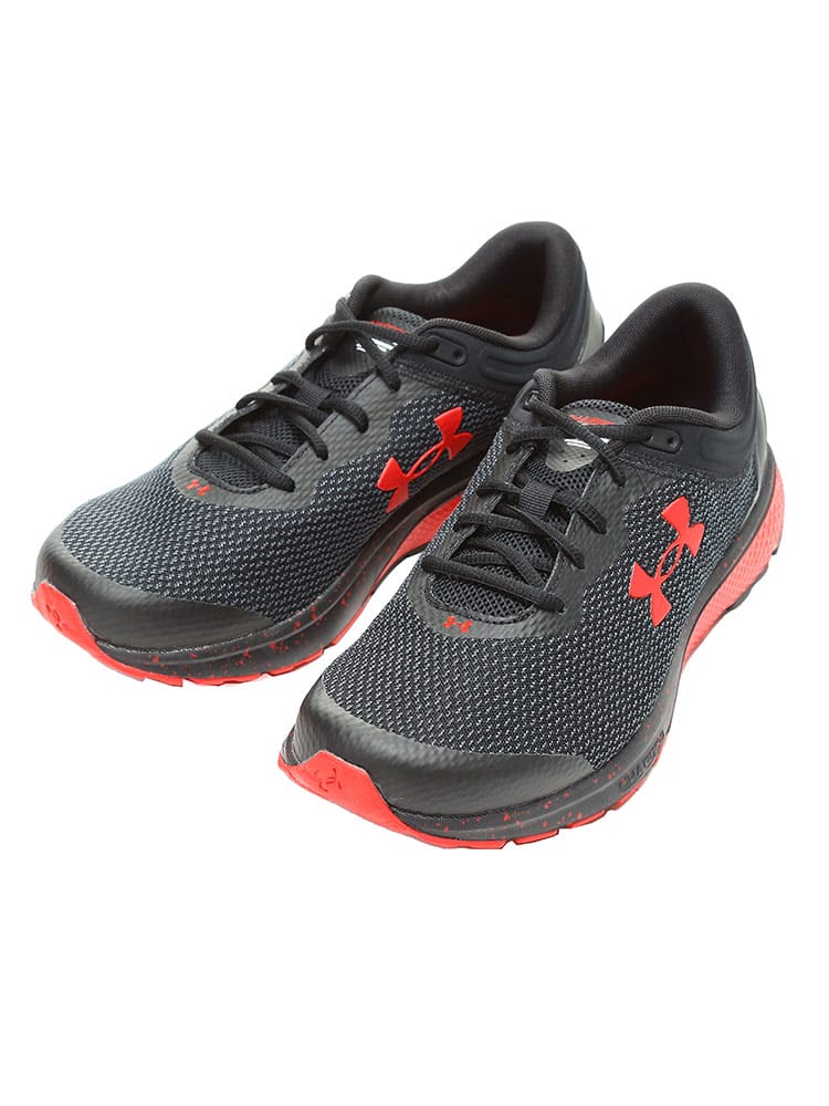 大きいサイズ メンズ UNDER ARMOUR (アンダーアーマー) メッシュアッパー ローカットスニーカー Charged Escape 3 BL WIDE