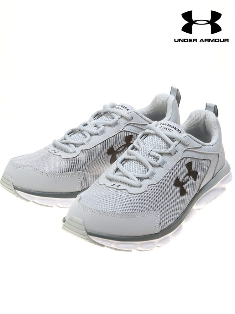 大きいサイズ メンズ UNDER ARMOUR (アンダーアーマー) メッシュ ローカットスニーカー Charged Assert 9 EX WIDE SYN
