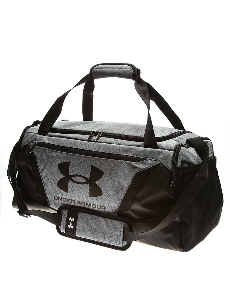大きいサイズ メンズ UNDER ARMOUR (アンダーアーマー) 日本規格 ロゴ ショルダー アンディナイアブル 5.0 ダッフルバッグ 40L STORM