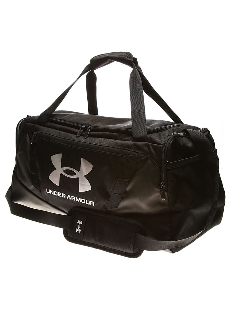 大きいサイズ メンズ UNDER ARMOUR (アンダーアーマー) 日本規格 ロゴ ショルダー アンディナイアブル 5.0 ダッフルバッグ 40L STORM