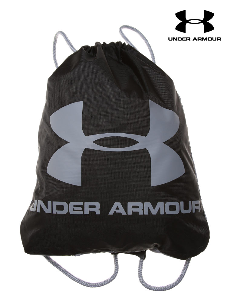 大きいサイズ メンズ UNDER ARMOUR (アンダーアーマー) ロゴプリント オージーシー サックパック 12L | 大きいサイズ の服【サカゼン公式通販】