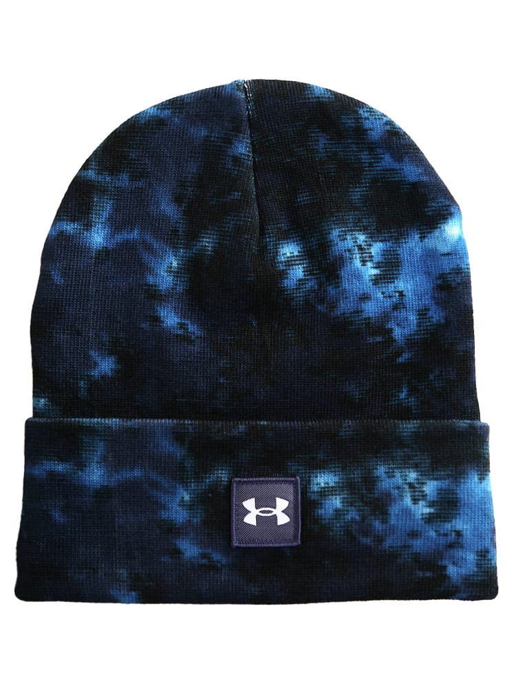 大きいサイズ メンズ UNDER ARMOUR (アンダーアーマー) ワンポイントロゴ ニットキャップ Halftime Printed