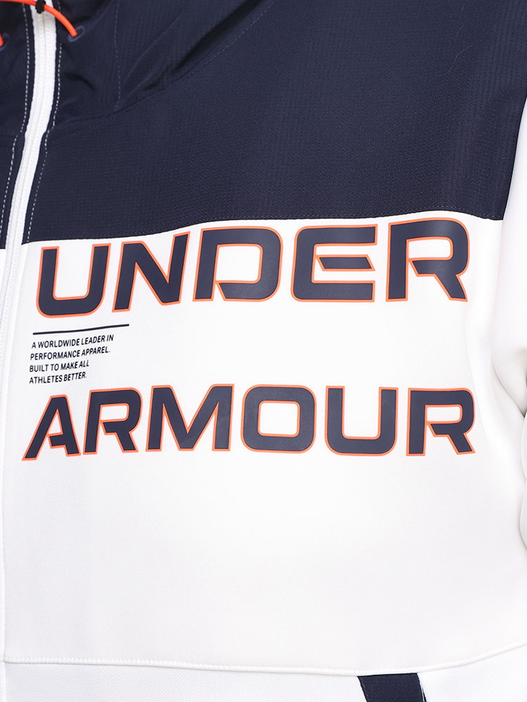FITTED 切り替え フルジップ ジャケット ARMOUR KNIT HYBRID FZ (UNDER ARMOUR) |  大きいサイズの服【サカゼン公式通販】