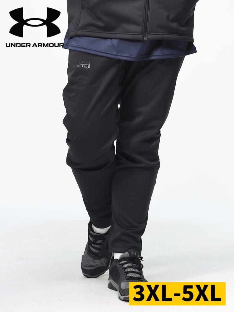 FITTED STORM 裏フリース パンツ WINTER KNIT 3LAYER PANTS 3.0 (UNDER ARMOUR) アンダーアーマー 日本規格 大きいサイズ メンズ 