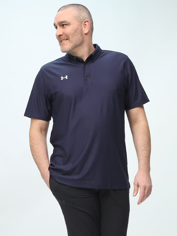 半袖 ポロシャツ 日本規格 LOOSE ドライ 抗菌防臭 ストレッチ ボタンダウン トップス スポーツ ゴルフ 大きいサイズ メンズ