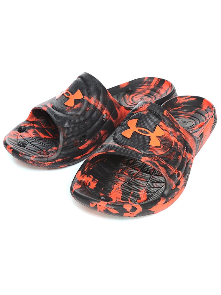 UNDER ARMOUR アンダーアーマー シャワーサンダル 大きいサイズ メンズ ロッカー カモ M Locker Camo 3024449 シューズ 靴 サンダル ビーチサンダル 夏