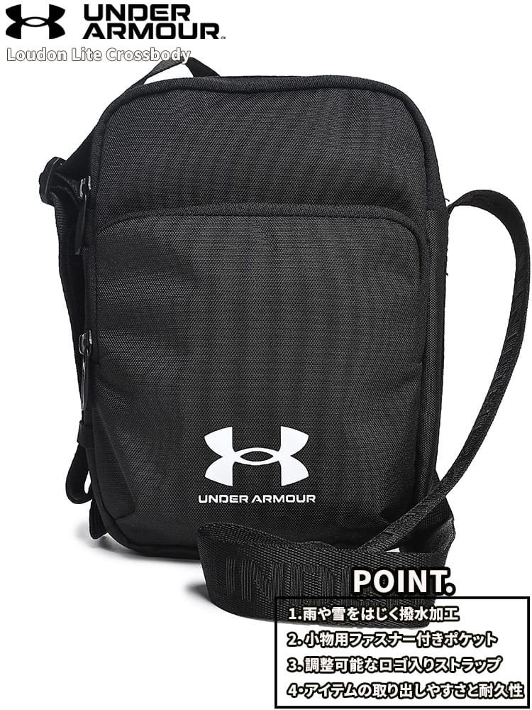 ショルダーバッグ ワンポイント  Loudon Lite Crossbody メンズ レディース 鞄 ボディバッグ スポーツ アウトドア 大きいサイズ メンズ