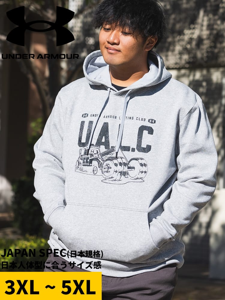 プルオーバー パーカー LOOSE 裏起毛 RIVAL FLEECE BL PRINTED 
