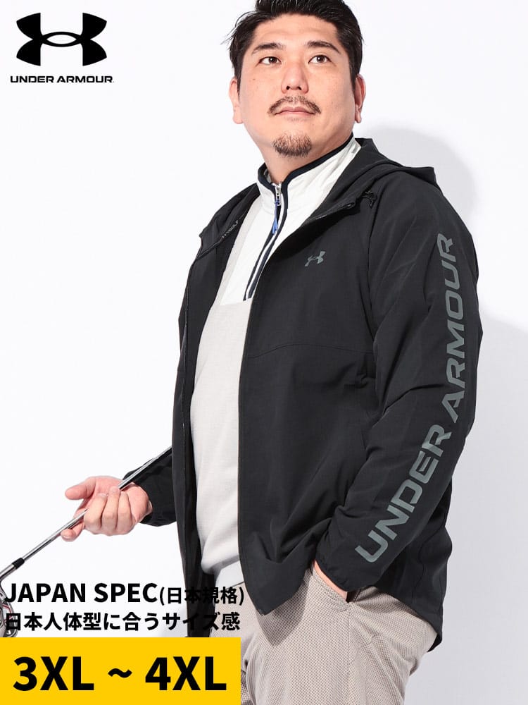 フルジップ ジャケット LOOSE STORM DRIVE WIND FULL-ZIP JACKET アウター ブルゾン パーカー フード スポーツ 大きいサイズ メンズ