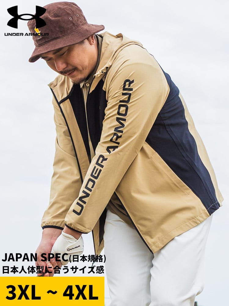 フルジップ ジャケット LOOSE STORM DRIVE WIND FULL-ZIP JACKET アウター ブルゾン パーカー フード スポーツ 大きいサイズ メンズ