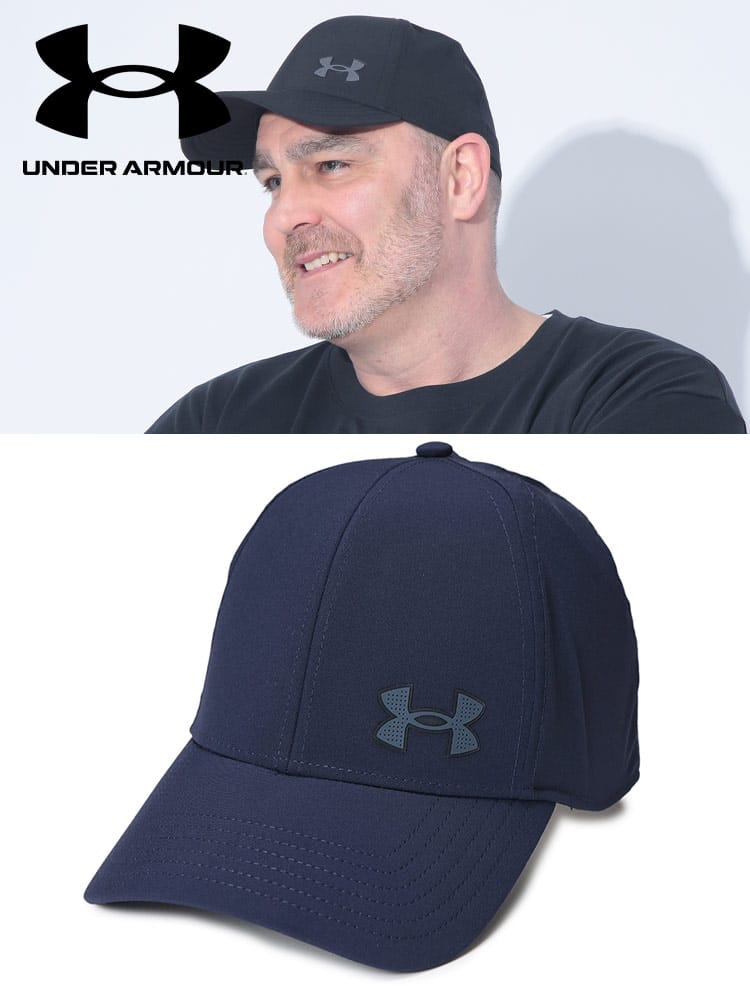 キャップ UPF50 ワンポイント  STORM DRIVE STR 帽子 スポーツ ゴルフ 日よけ 大きいサイズ メンズ