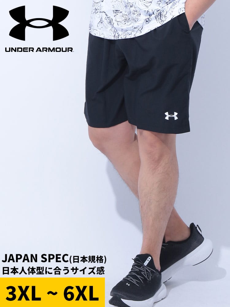 ショートパンツ LOOSE ワンポイント  TEAM WOVEN SHORTS ボトムス  ショーツ スポーツ トレーニング 大きいサイズ メンズ