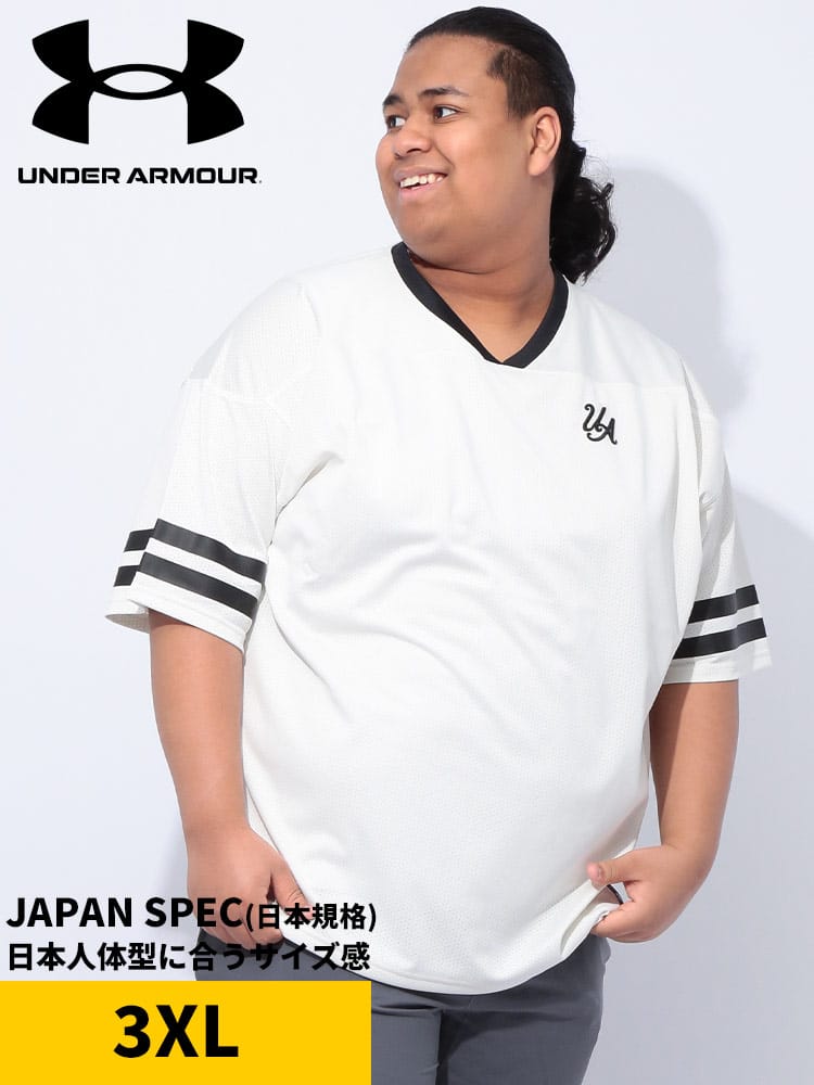 半袖 Tシャツ LOOSE メッシュ Vネック  UNIFORM SHIRT トップス スポーツ トレーニング 春 夏 大きいサイズ メンズ