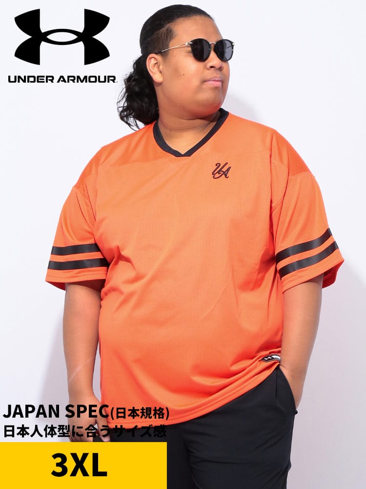 半袖 Tシャツ LOOSE メッシュ Vネック  UNIFORM SHIRT トップス スポーツ トレーニング 春 夏 大きいサイズ メンズ