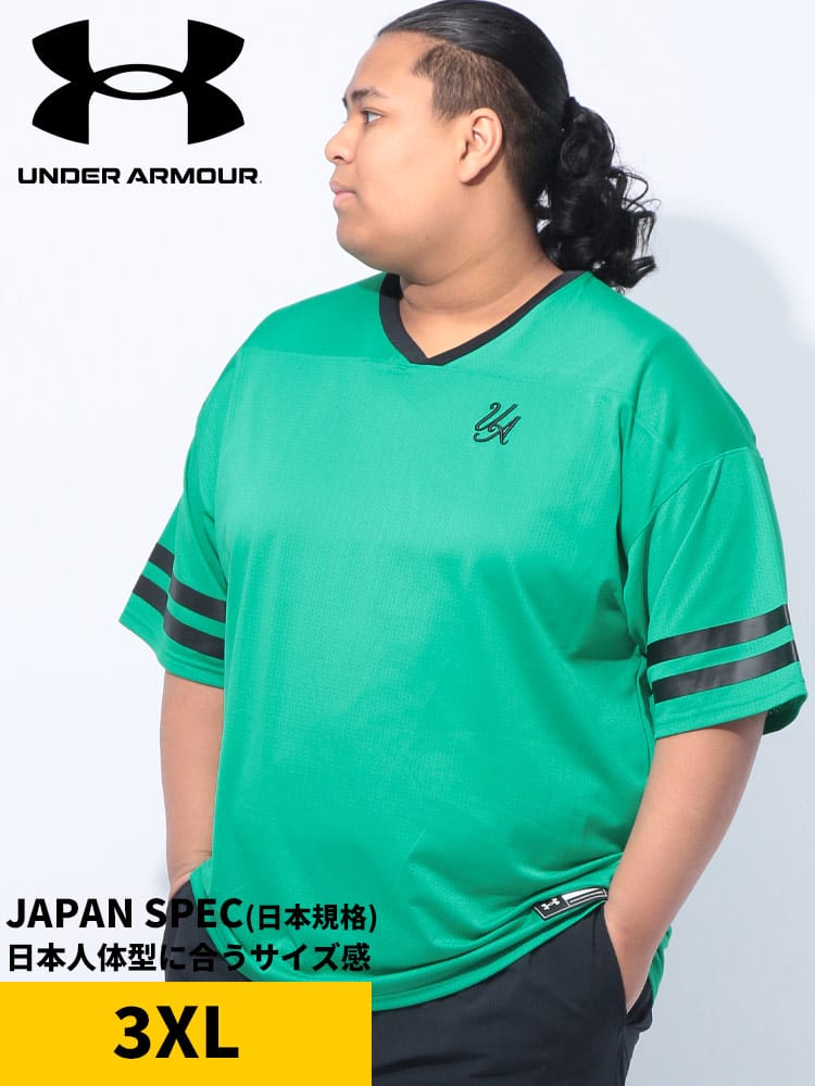 半袖 Tシャツ LOOSE メッシュ Vネック  UNIFORM SHIRT トップス スポーツ トレーニング 春 夏 大きいサイズ メンズ
