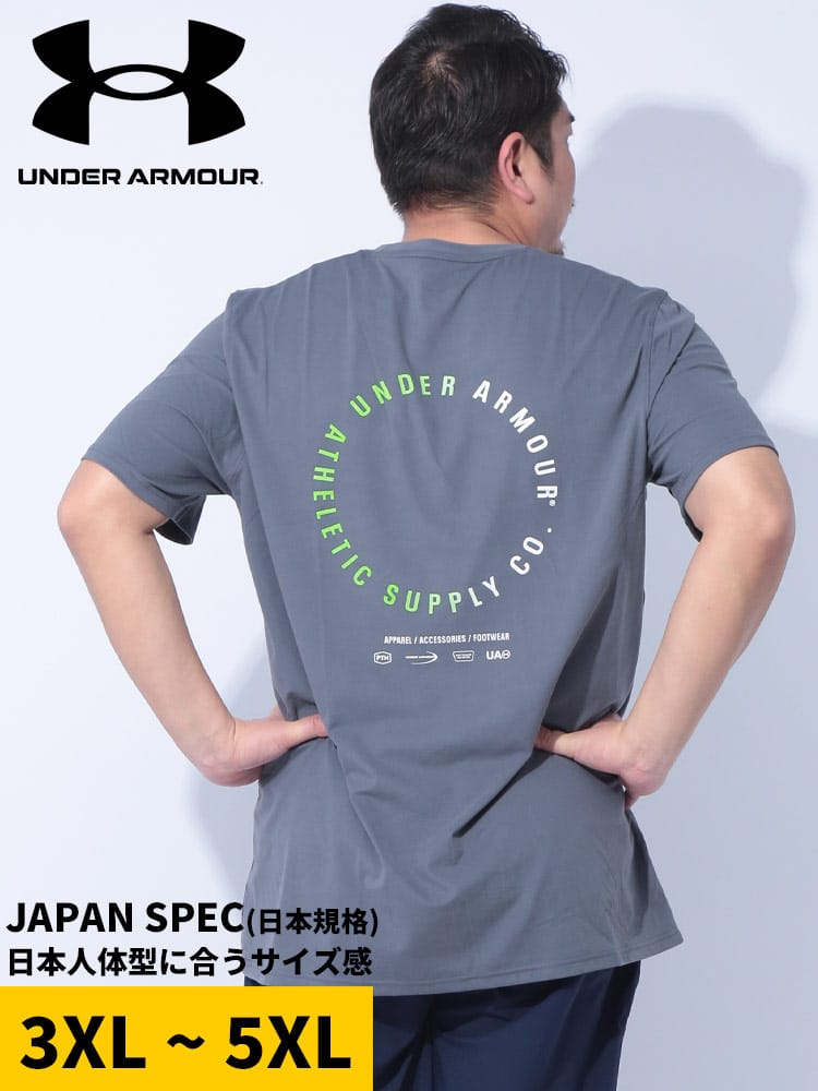 半袖 Tシャツ LOOSE クルーネック  MOTIVATE SS GRAPHIC トップス スポーツ トレーニング 春 夏 大きいサイズ メンズ