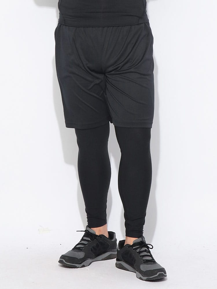 レギンス メンズ 大きいサイズ heatgear COMPRESSION UPF40 タイツ ボトムス スポーツ トレーニング 春 夏