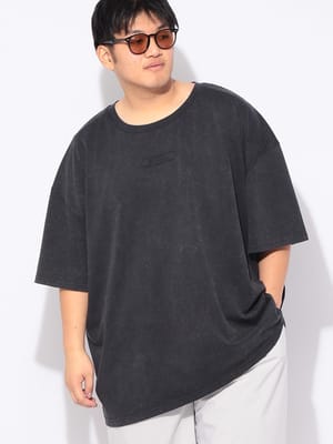 Tシャツ 半袖 WASHED SS メンズ 大きいサイズ LOOSE ヘビーウエイト ウォッシュド クルーネック カットソー トレーニング スポーツ タフ