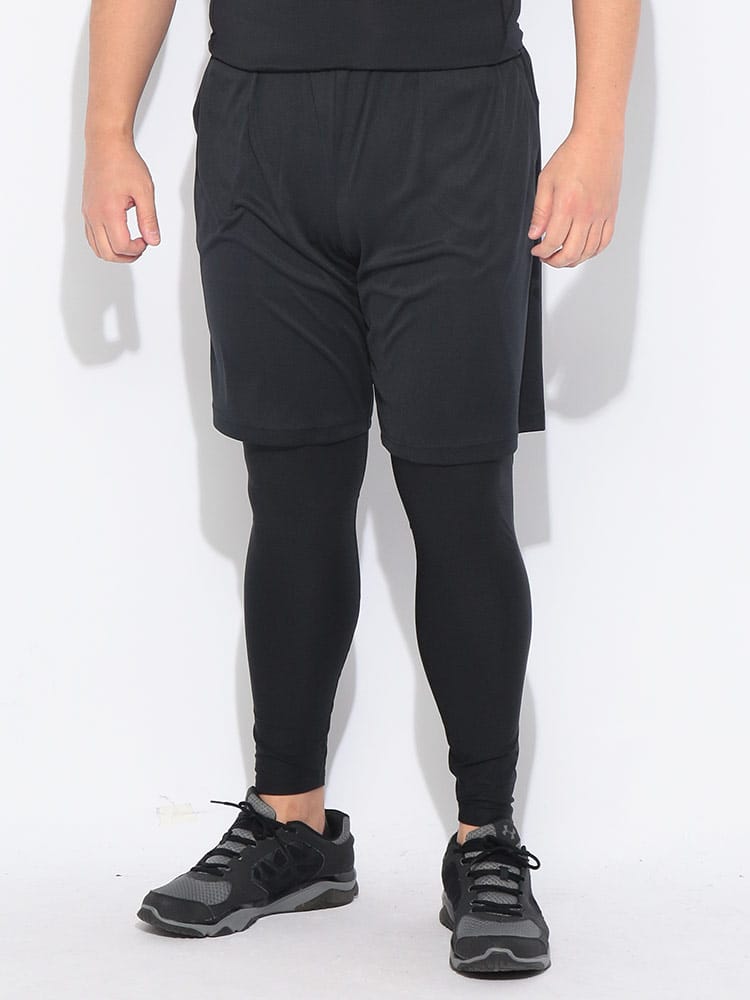 ショートパンツ メンズ 大きいサイズ LOOSE サイドロゴ ショーツ ボトムス パンツ スポーツ トレーニング 春 夏