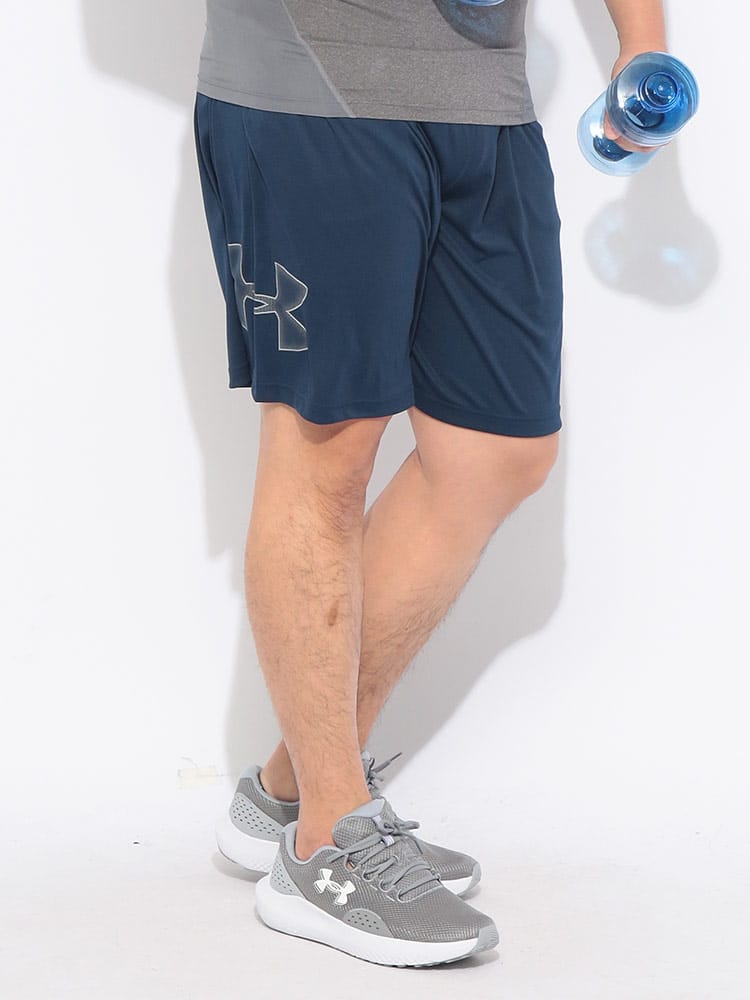 ショートパンツ メンズ 大きいサイズ LOOSE サイドロゴ ショーツ ボトムス パンツ スポーツ トレーニング 春 夏