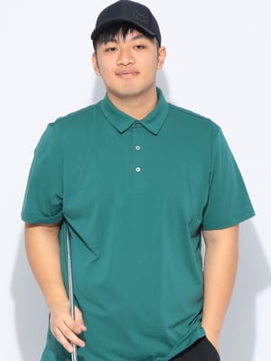 ポロシャツ 半袖 メンズ 大きいサイズ GOLF LOOSE UPF50 シャツ トップス スポーツ ゴルフ トレーニング 春 夏