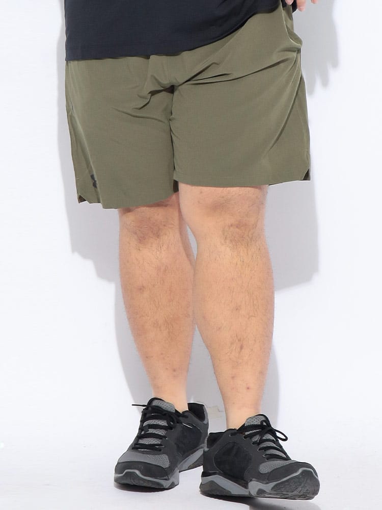 ショートパンツ メンズ 大きいサイズ FITTED ウーブン 7インチ ショーツ ボトムス 半ズボン スポーツ トレーニング 春 夏