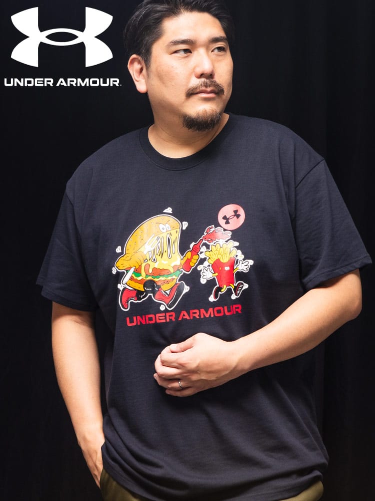Tシャツ 半袖 メンズ 大きいサイズ サカゼン80周年記念 オリジナルデザイン クルーネック HUMBURGER トップスカジュアル 春 夏
