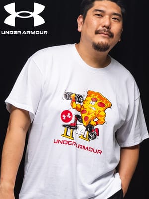 Tシャツ 半袖 メンズ 大きいサイズ サカゼン80周年記念 オリジナルデザイン クルーネック PIZZA トップスカジュアル 春 夏