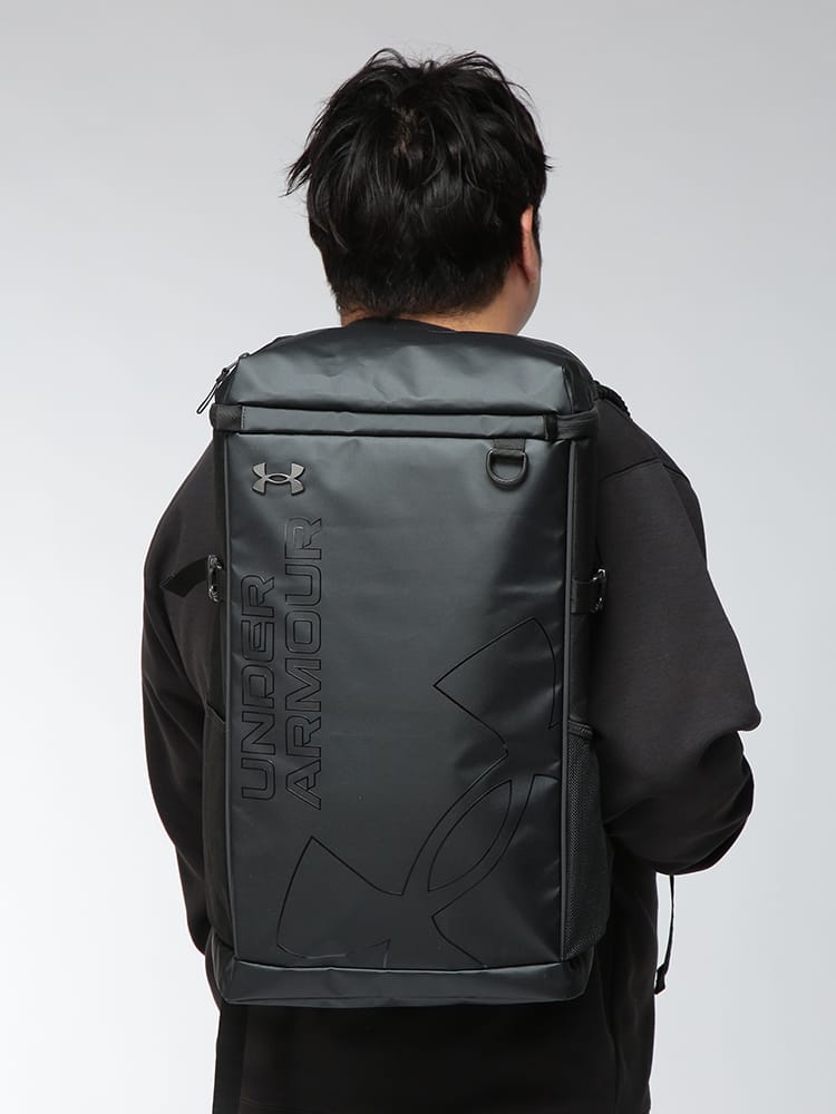 アンダーアーマー リュック メンズ 大きいサイズ STORM 高耐久 ロゴ ターポリン バックパック 40L 3.0 鞄 カバン バックパック 大容量 PC収納 スポーツ 試合 ジム アウトドア 旅行 通勤 通学