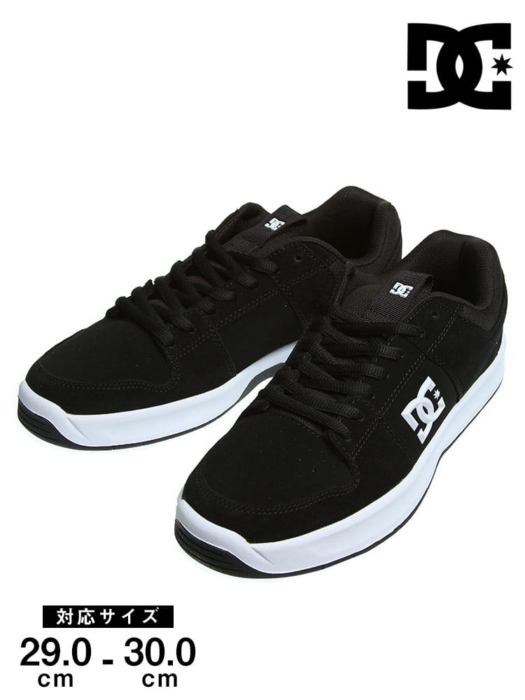 在庫処分 返品交換不可 大きいサイズ メンズ DCSHOECOUSA (ディーシーシューズ) レザー 切り替え ローカットスニーカー LYNX ZERO