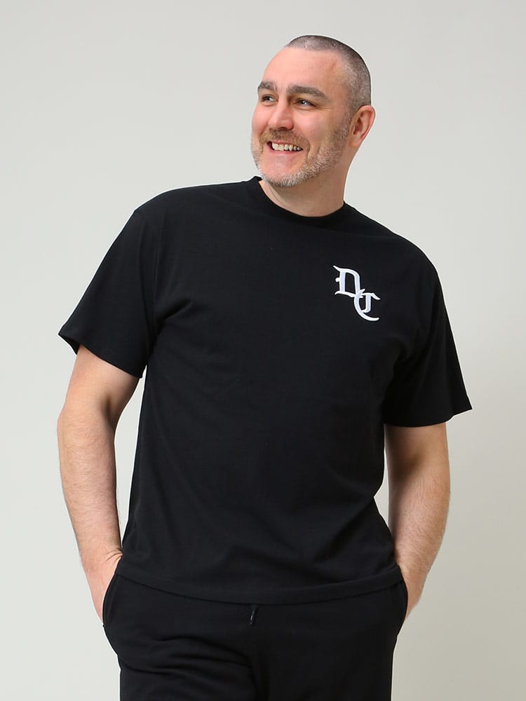 大きいサイズ メンズ DCSHOECOUSA (ディーシーシューズ) ロゴ クルーネック 半袖 Tシャツ