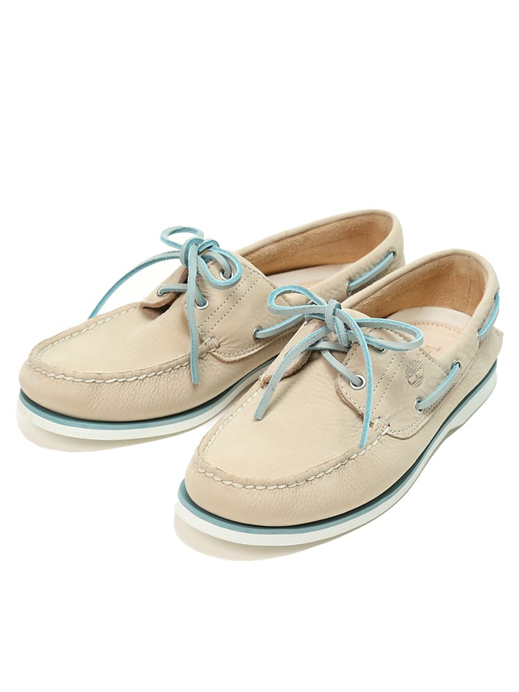 大きいサイズ メンズ Timberland (ティンバーランド) レザー クラシック ツーアイ レザー ボートシューズ