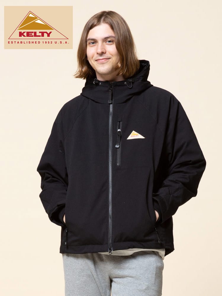 KELTY (ケルティ) フード フルジップ 中綿 ドナーレイクジャケット