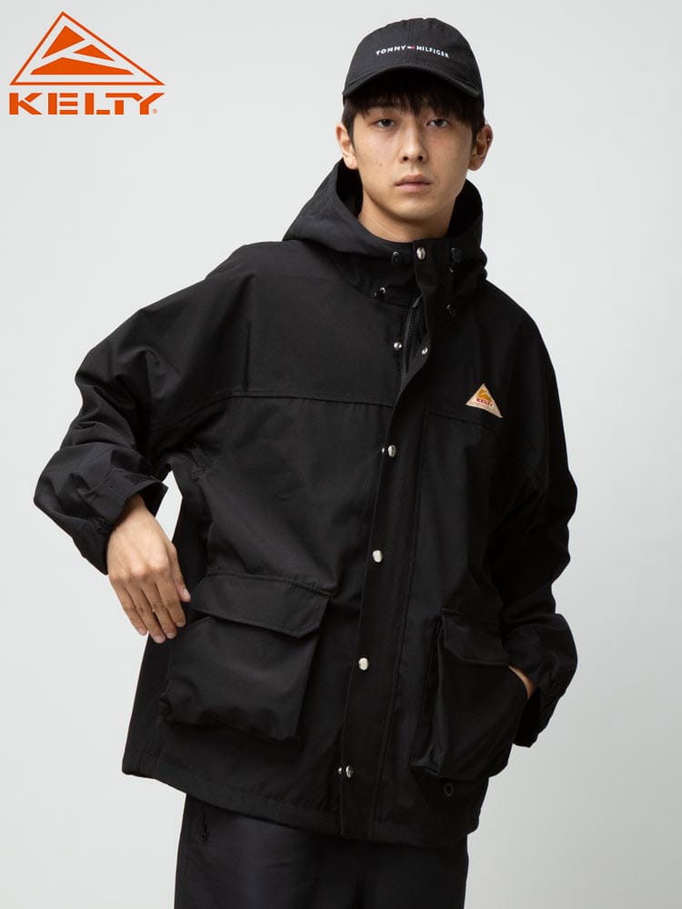 KELTY (ケルティ) 撥水加工 切り替え フルジップ トレイルリッジ ジャケット