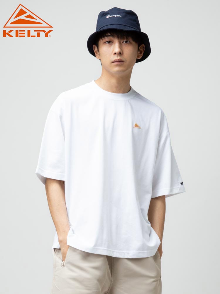 KELTY (ケルティ) ミニロゴ クルーネック 半袖 Tシャツ