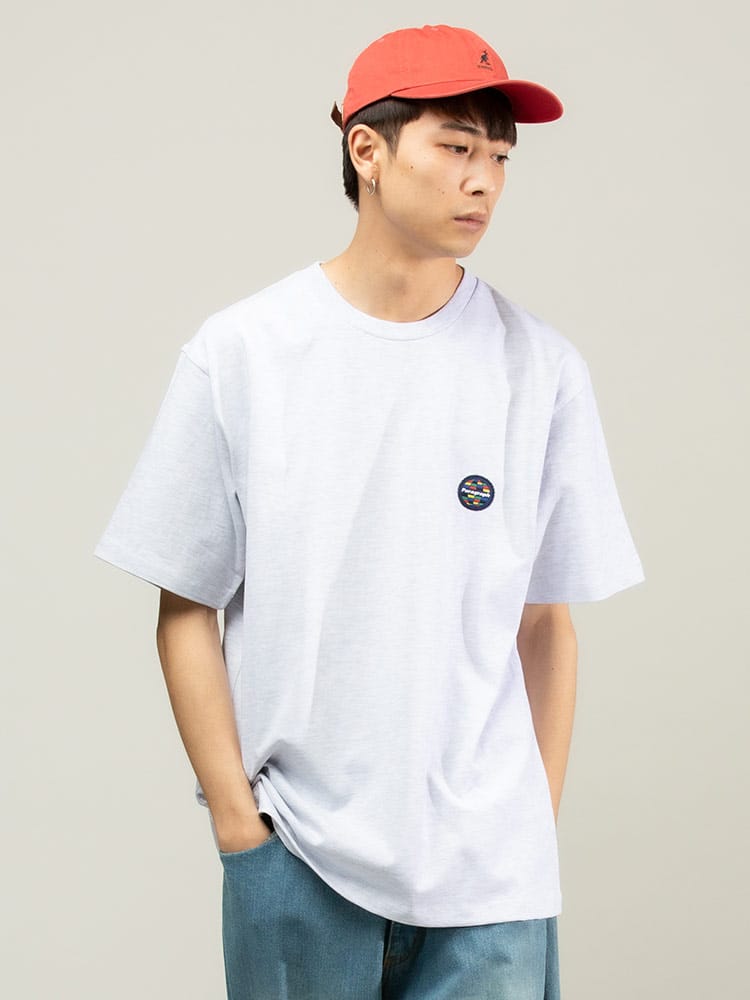Paragraph (パラグラフ) バックプリント クルーネック 半袖 Tシャツ Gerhard Richter TEE