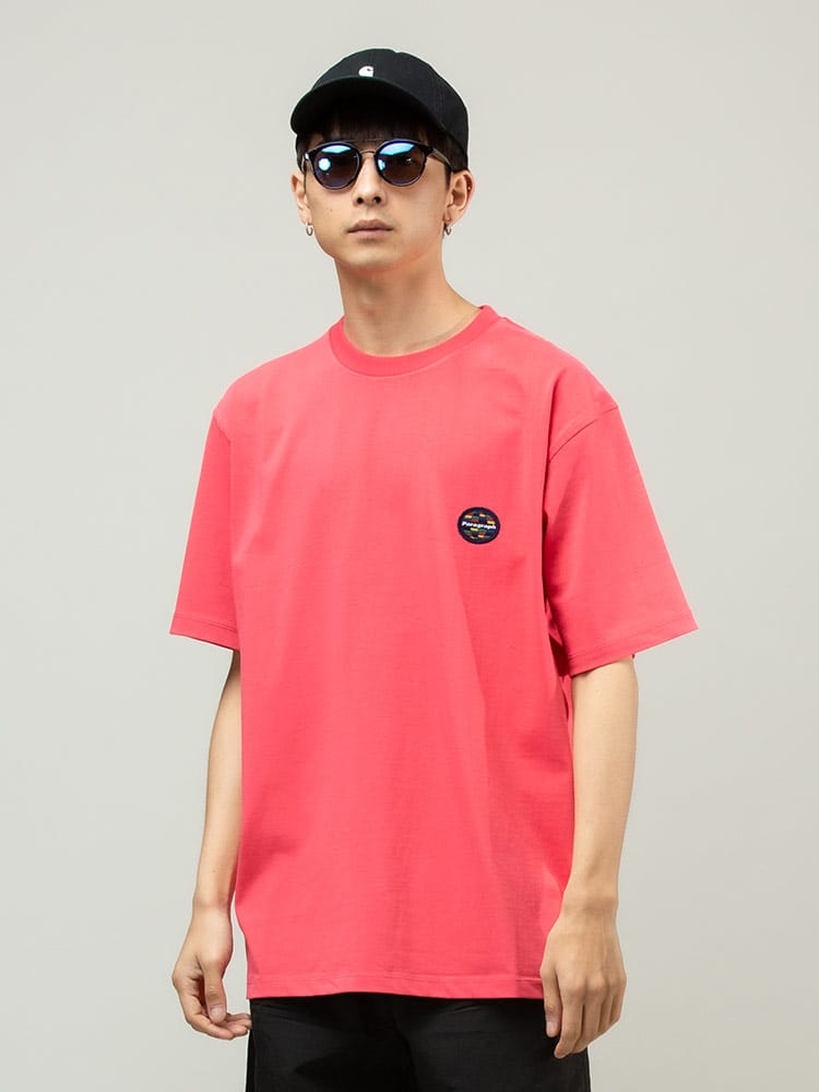 Paragraph (パラグラフ) バックプリント クルーネック 半袖 Tシャツ Gerhard Richter TEE