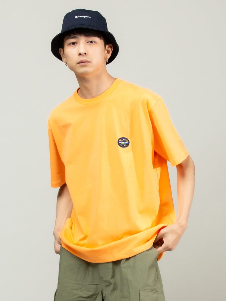 Paragraph (パラグラフ) バックプリント クルーネック 半袖 Tシャツ Gerhard Richter TEE