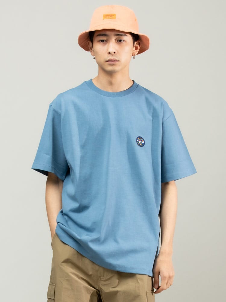 Paragraph (パラグラフ) バックプリント クルーネック 半袖 Tシャツ Gerhard Richter TEE