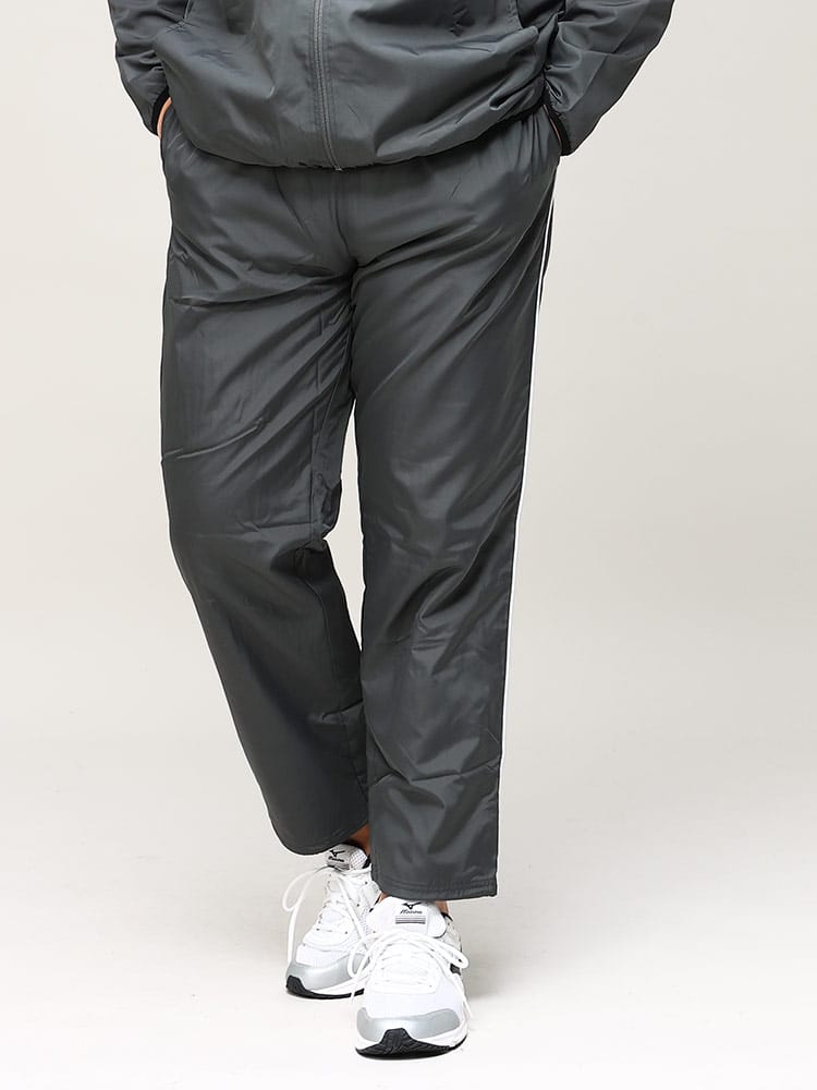 大きいサイズ メンズ FILA (フィラ) タフタ 裏トリコット ロングパンツ