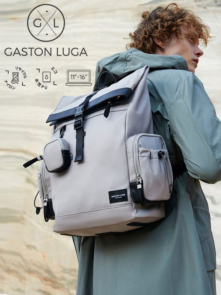 GASTON LUGA (ガストンルーガ) ナイロン PCポケット バックパック Resenar